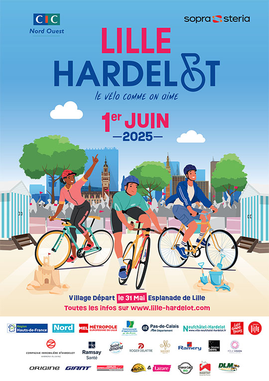 Affiche Lille Hardelot 2025