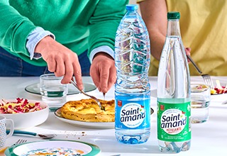 Eau Minérale Saint Amand partenaire LH